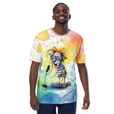 Saxophonist's Sweet Serenade Men's Crew Neck T-Shirt